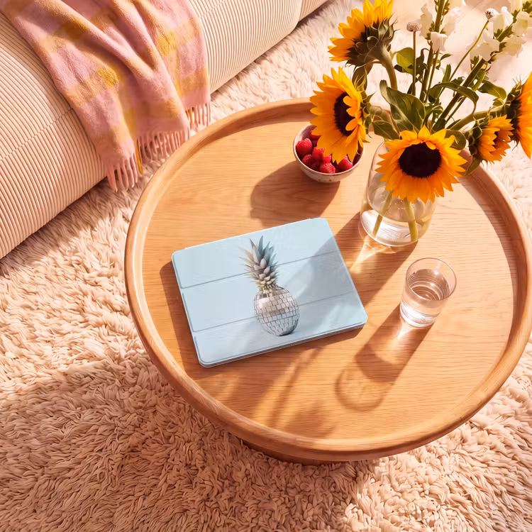 iPad hoes - Blauw - Ananas - Disco - Discobal — 2