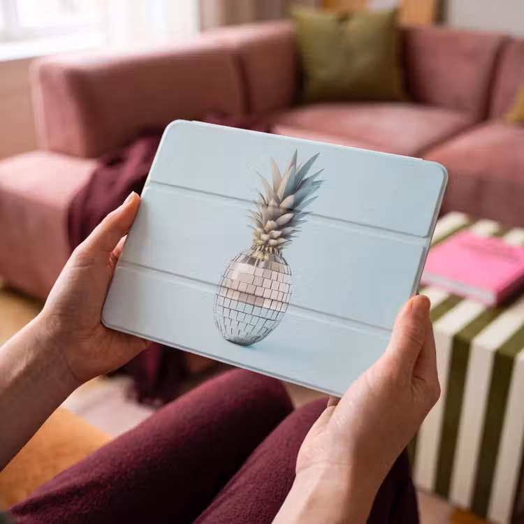 iPad hoes - Blauw - Ananas - Disco - Discobal — 3