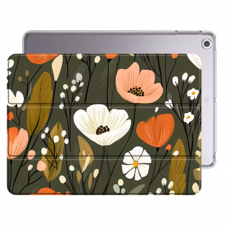 iPad hoes - Bloemen - Illustratie - Groen — 1