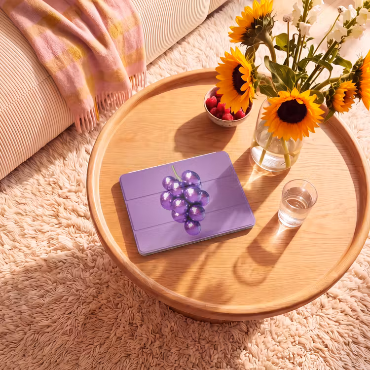 iPad hoes - Druif - Disco - Glitter - Paars — 2