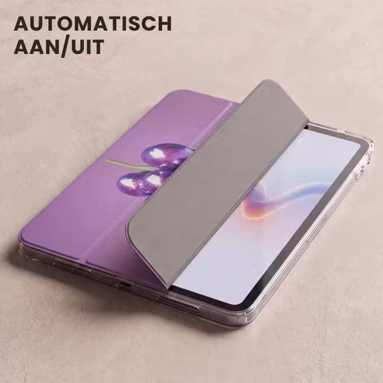 iPad hoes - Druif - Disco - Glitter - Paars — 4