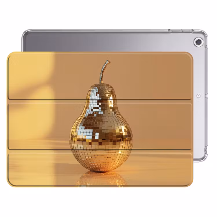 iPad hoes - Goud - Disco - Glitter - Peer — 1