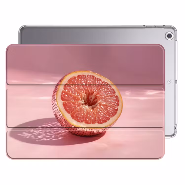 iPad hoes - Grapefruit - Roze - Disco - Shiny — 1