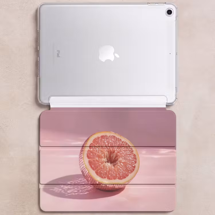 iPad hoes - Grapefruit - Roze - Disco - Shiny — 6