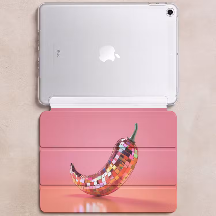 iPad hoes - Peper - Disco - Rood - Glitter — 6