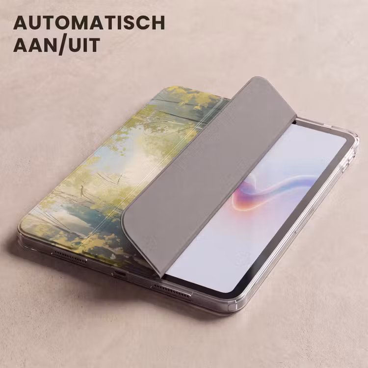 iPad hoes - Bos - Schilderstijl - Kleurrijk — 4