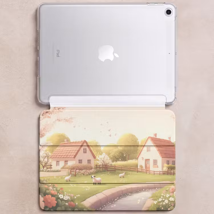 iPad hoes - Schapen - Huisje - Platteland — 6