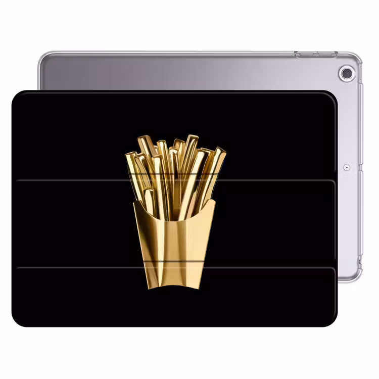 iPad hoes - Friet - Goud - Chrome - Eten — 1