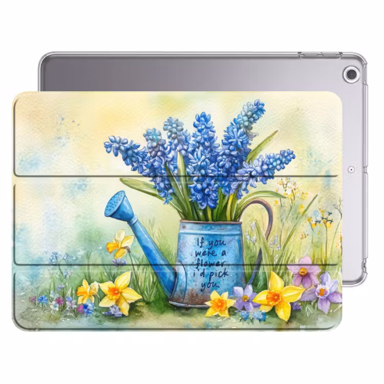iPad hoes - Lavendelbloemen - Quote - Gieter — 1