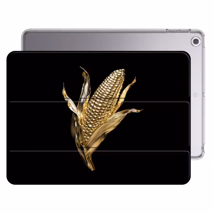 iPad hoes - Mais - Eten - Goud - Zwart — 1