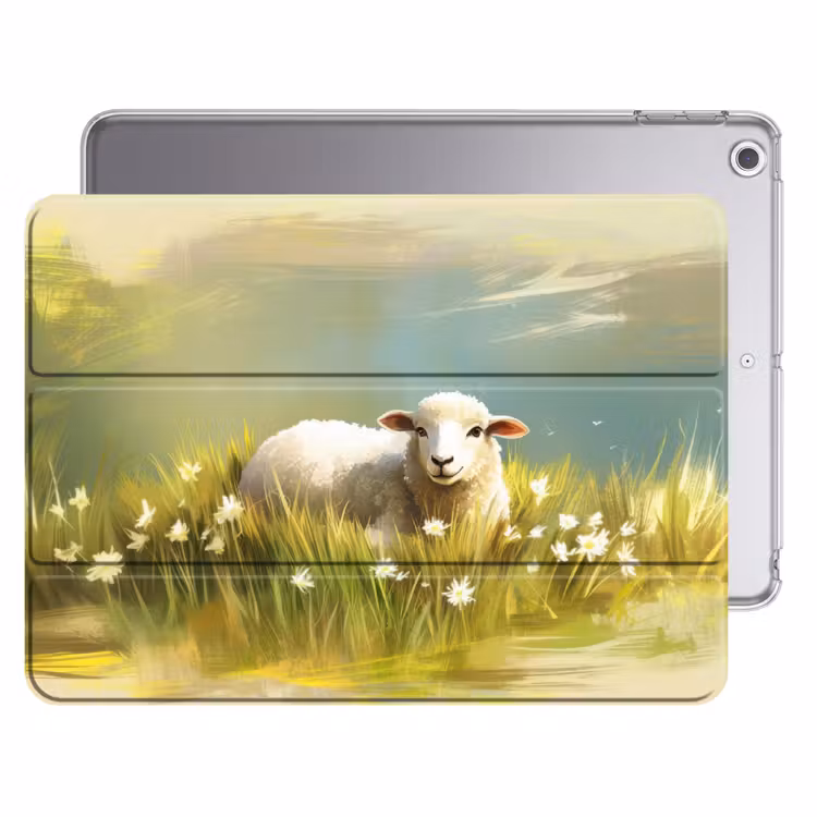 iPad hoes - Schaap - Weide - Groen — 1