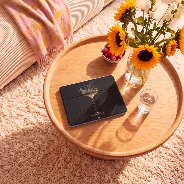 iPad hoes - Cocktail - Zwart - Spetters - Glas — 2