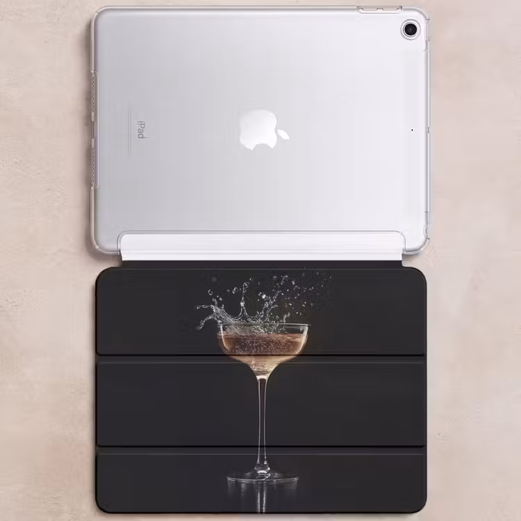 iPad hoes - Cocktail - Zwart - Spetters - Glas — 6