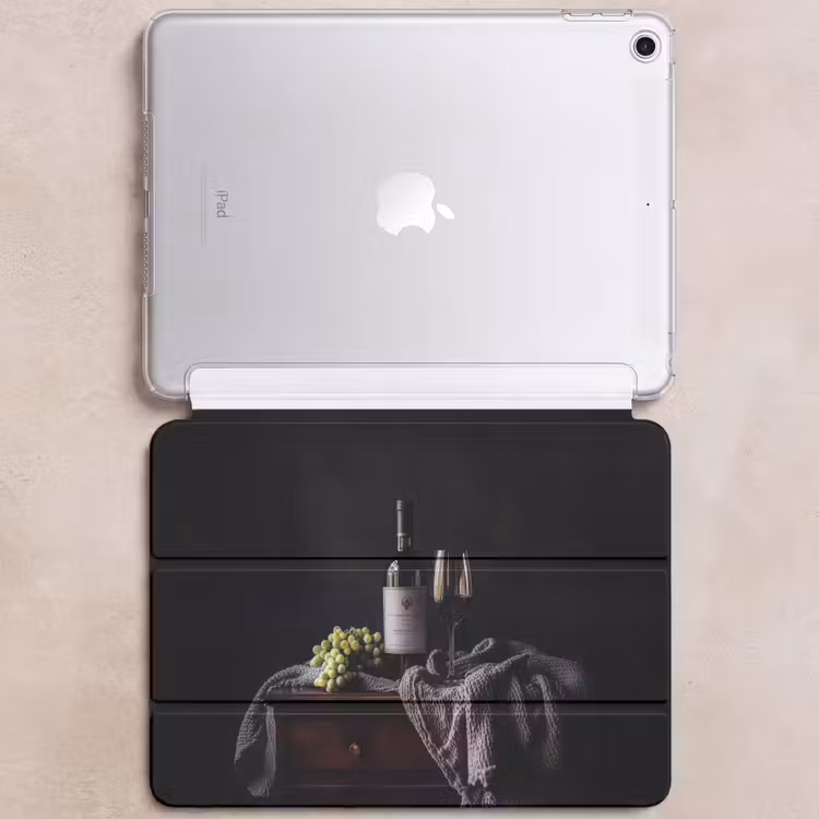 iPad hoes - Druiven - Wijn - Rood - Tafel — 6