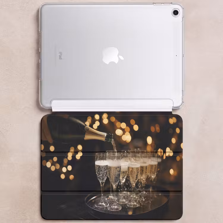 iPad hoes - Lichter - Champagner - Gläser — 6