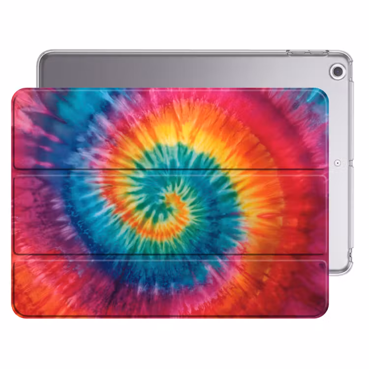iPad hoes - Regenboogkleuren - Tie dye - — 1