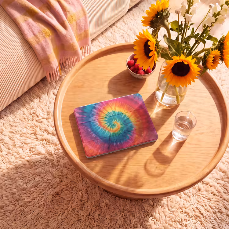 iPad hoes - Regenboogkleuren - Tie dye - — 2