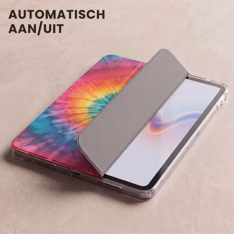 iPad hoes - Regenboogkleuren - Tie dye - — 4