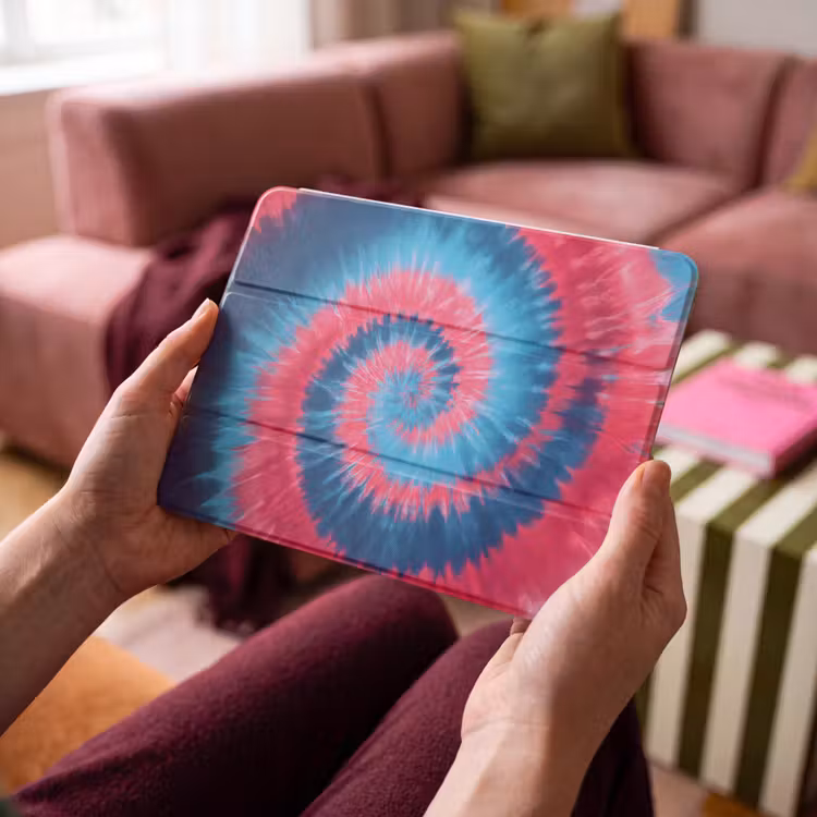 iPad hoes - Spiraal - Roze - Draaiend — 3