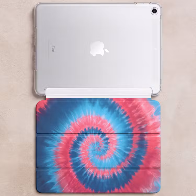 iPad hoes - Spiraal - Roze - Draaiend — 6