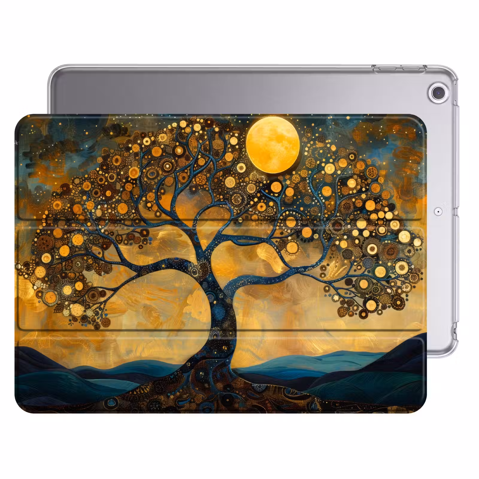 iPad hoes - Boom - Industrieel - Abstract - Geel — 1
