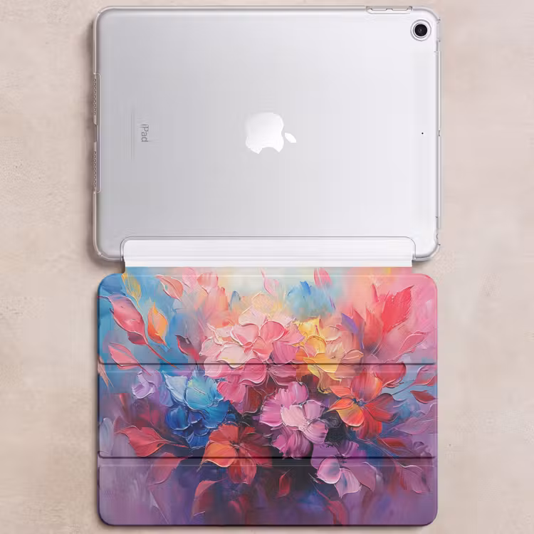 iPad hoes - Bloemen - Verf - Abstract - Kleurrijk — 6