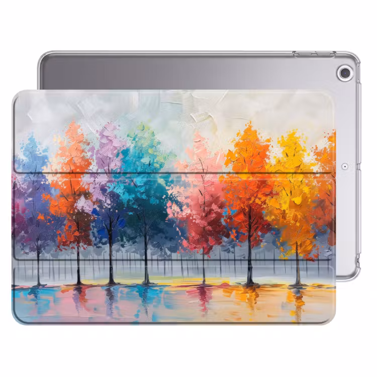 iPad hoes - Bomen - Kleurrijk - Natuur - Abstract — 1