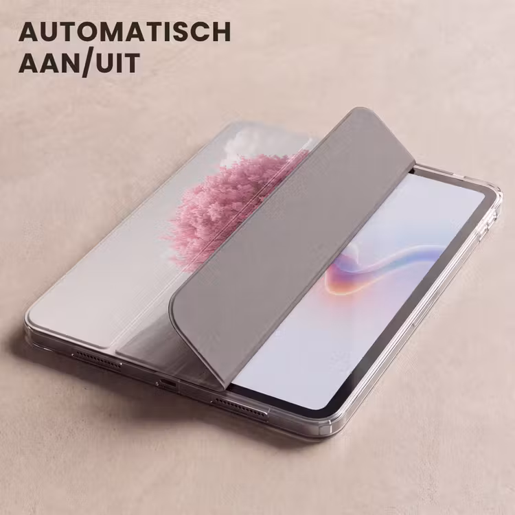 iPad hoes - Boom - Natuur - Roze - Zwart wit — 4