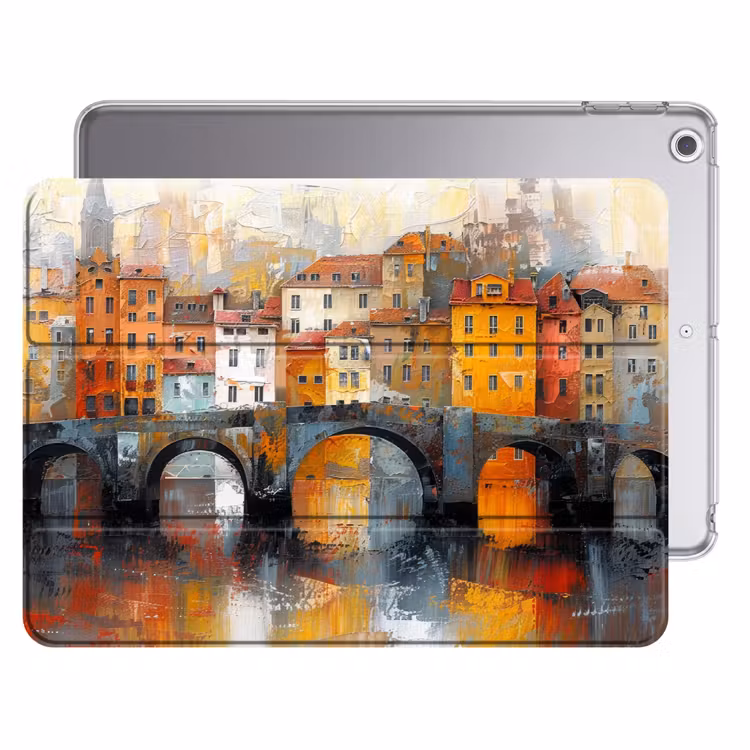 iPad hoes - Gracht - Huizen - Kunst - Art — 1