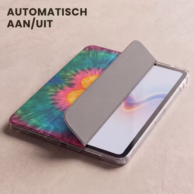 iPad hoes - Hart - Tie Dye - Kleurrijk — 4