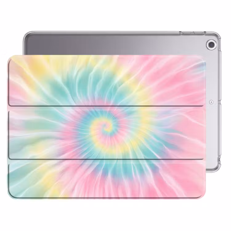iPad hoes - Pasteltinten - Tie dye - Roze — 1