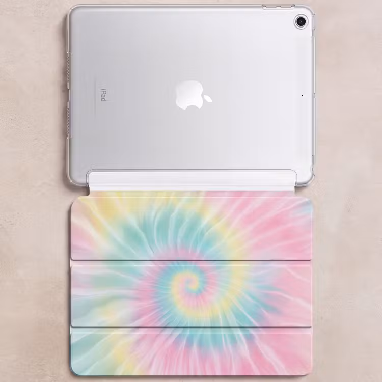 iPad hoes - Pasteltinten - Tie dye - Roze — 6