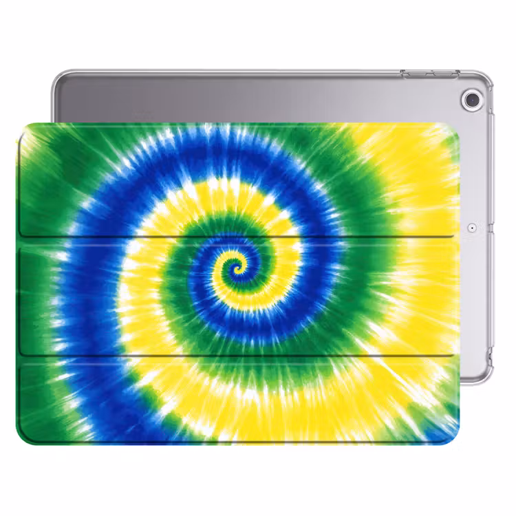 iPad hoes - Spiraal - Groen - Draaiend — 1