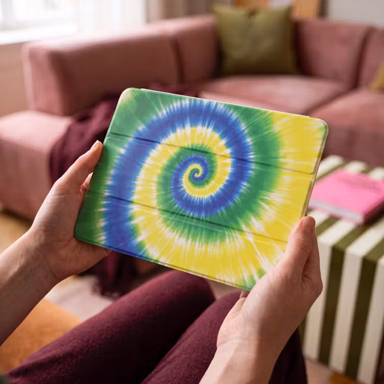iPad hoes - Spiraal - Groen - Draaiend — 3