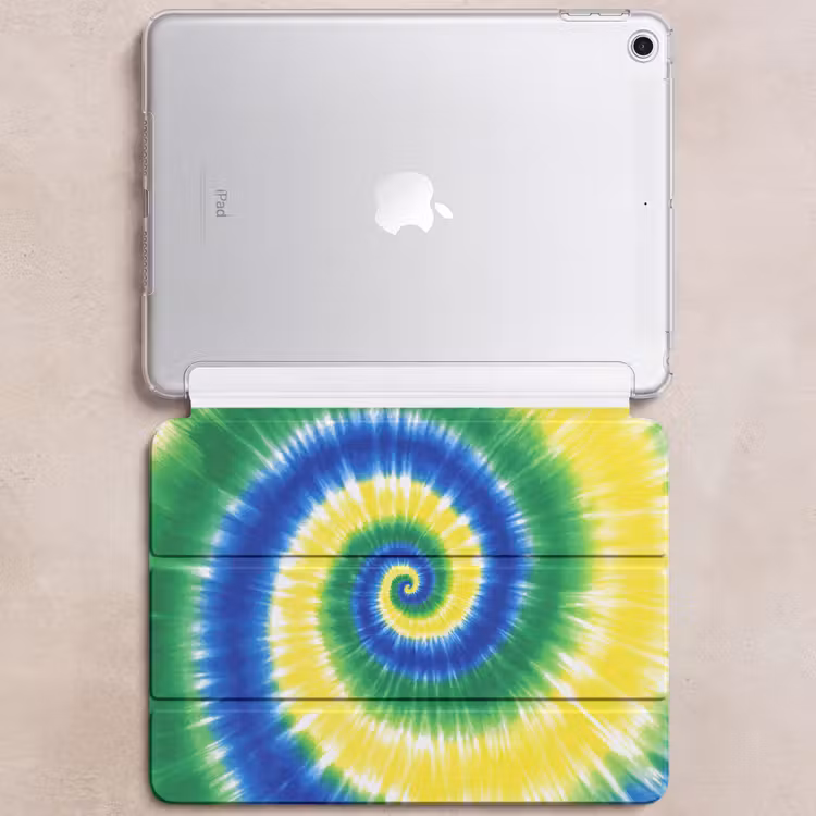 iPad hoes - Spiraal - Groen - Draaiend — 6