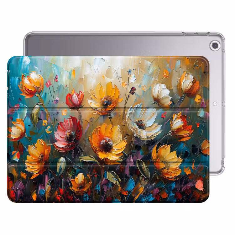 iPad hoes - Bloemen - Verf - Kunst - Modern — 1