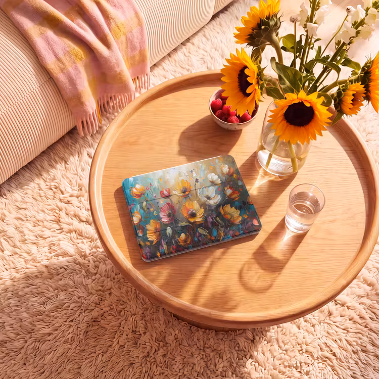 iPad hoes - Bloemen - Verf - Kunst - Modern — 2