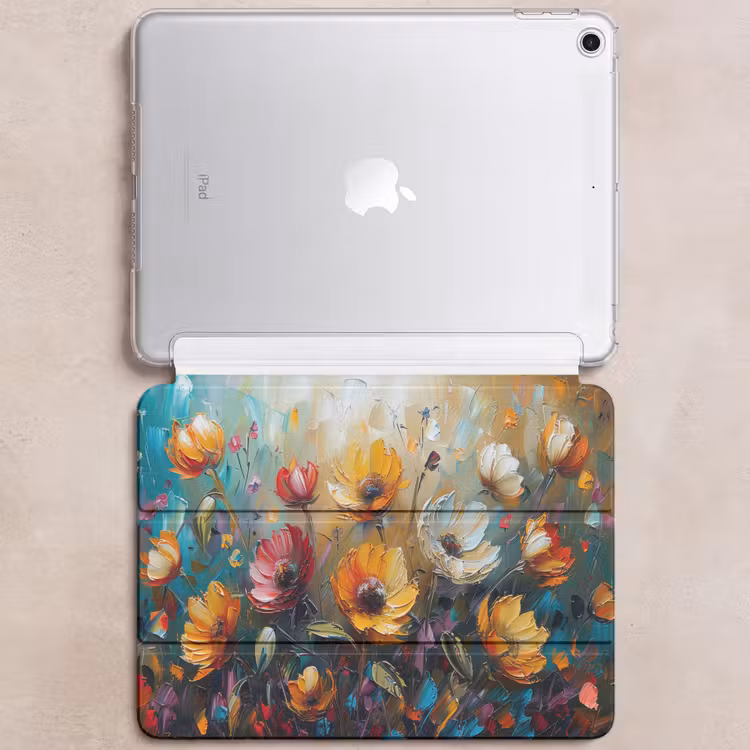 iPad hoes - Bloemen - Verf - Kunst - Modern — 6