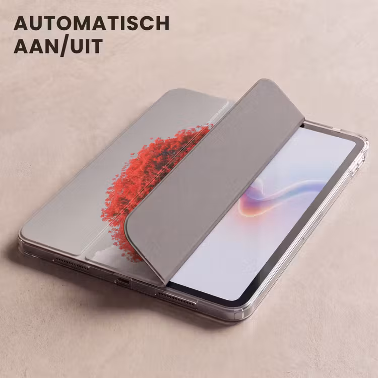 iPad hoes - Boom - Rood - Natuur - Zwart wit — 4