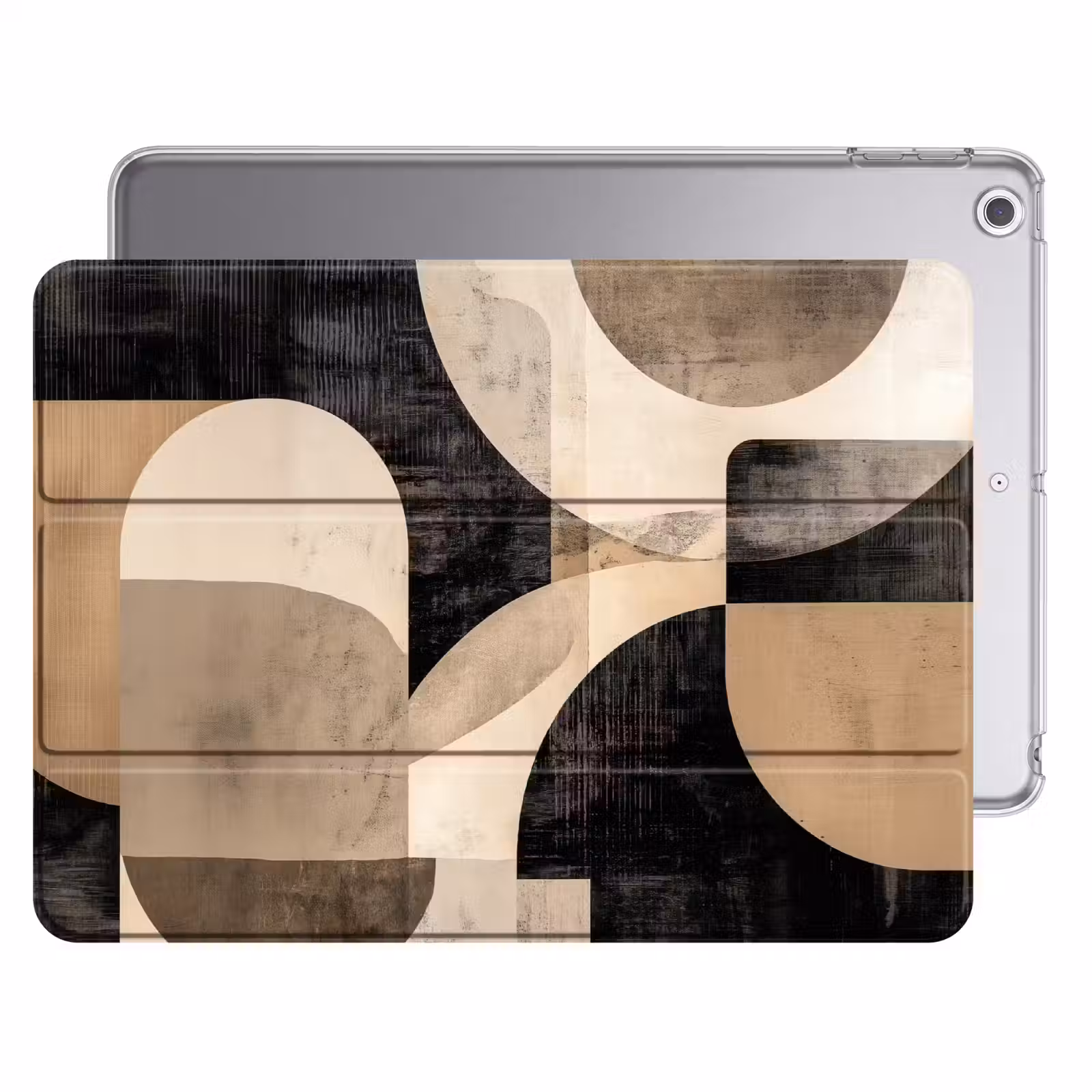 iPad hoes - Abstract - Vormen - Modern - Beige — 1