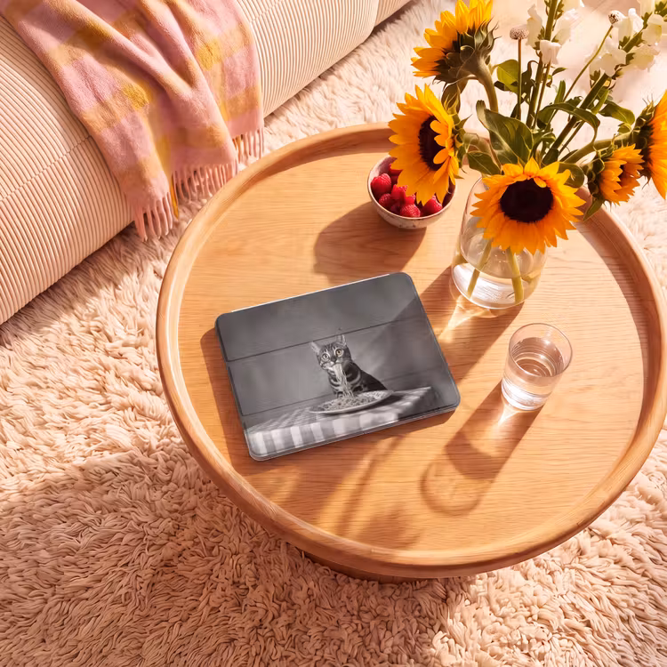 iPad hoes - Bengaal - Kat - Tafelkleed - Zwart - Wit - Dier — 2