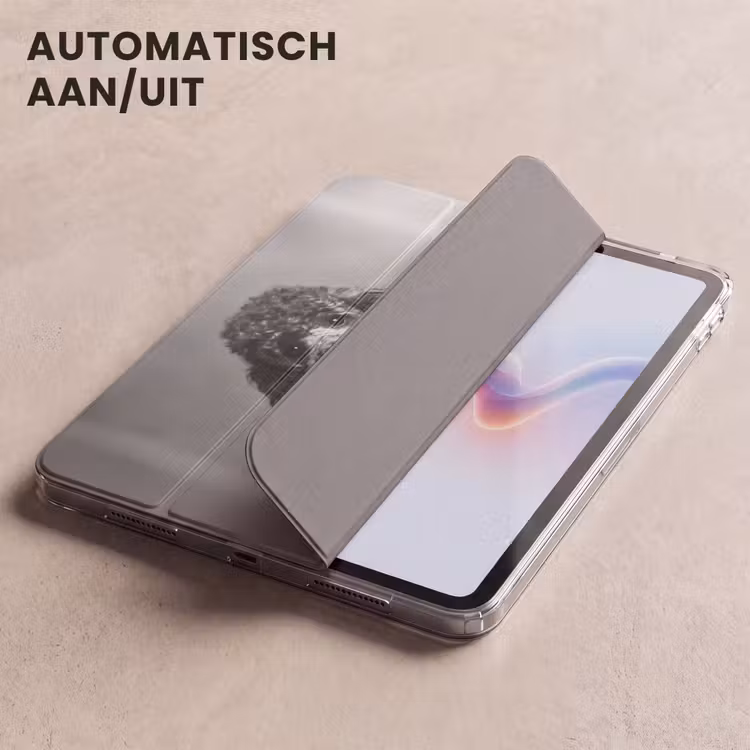 iPad hoes - Poedel - Hond - Zwart - Wit - Schattig - Pasta — 4