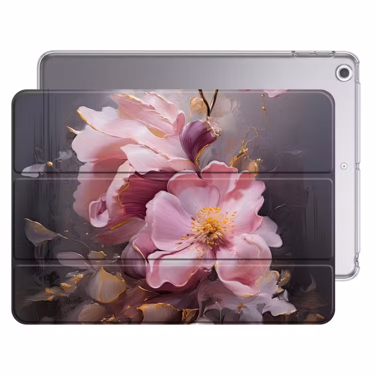 iPad hoes - Bloemen - Roze - Stilleven - Kunst — 1
