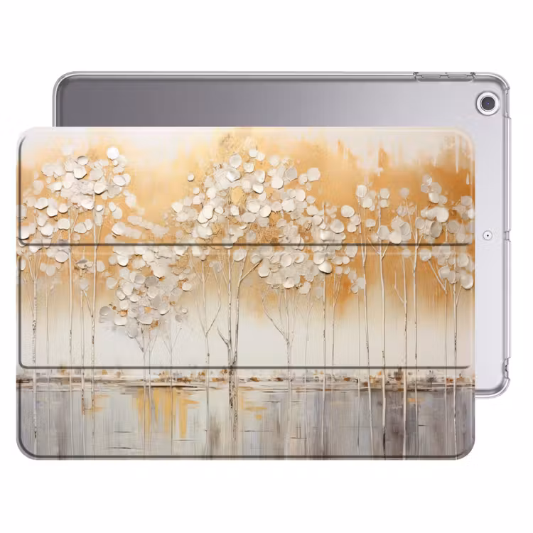 iPad hoes - Bomen - Kunst - Acryl - Natuur — 1
