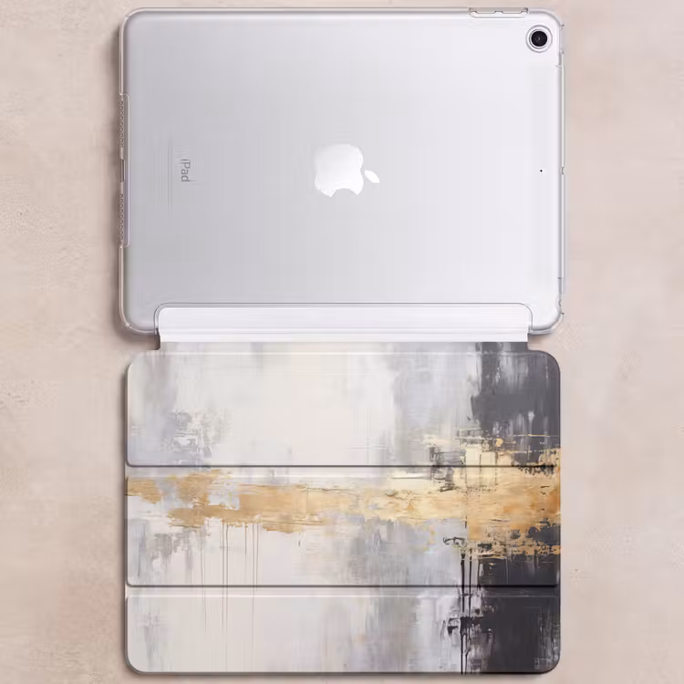 iPad hoes - Goud - Luxe - Acryl - Kunst — 6