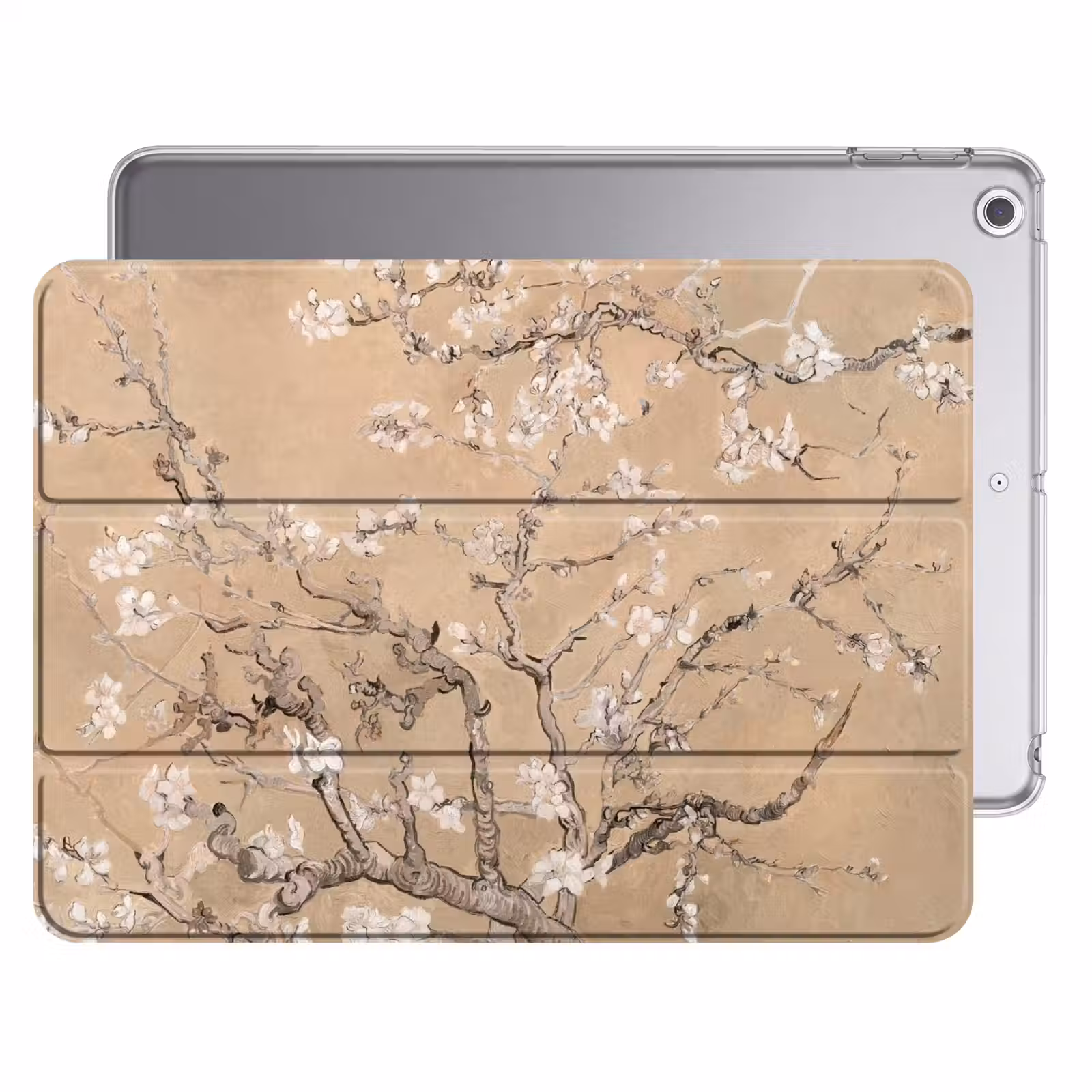 iPad hoes - Amandelbloesem - Kunst - Van Gogh - Beige — 1