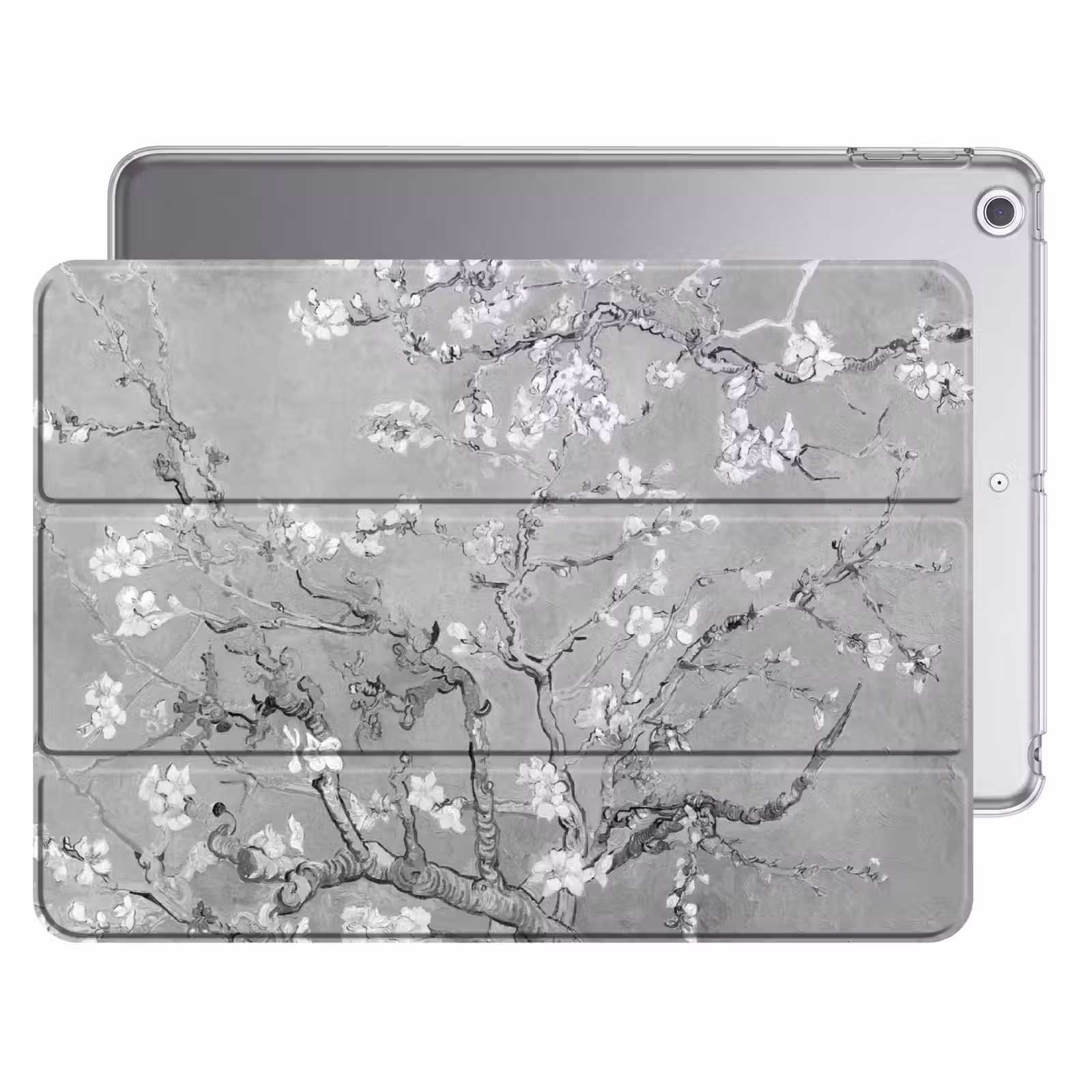 iPad hoes - Amandelbloesem - Kunst - Van Gogh - Grijs — 1