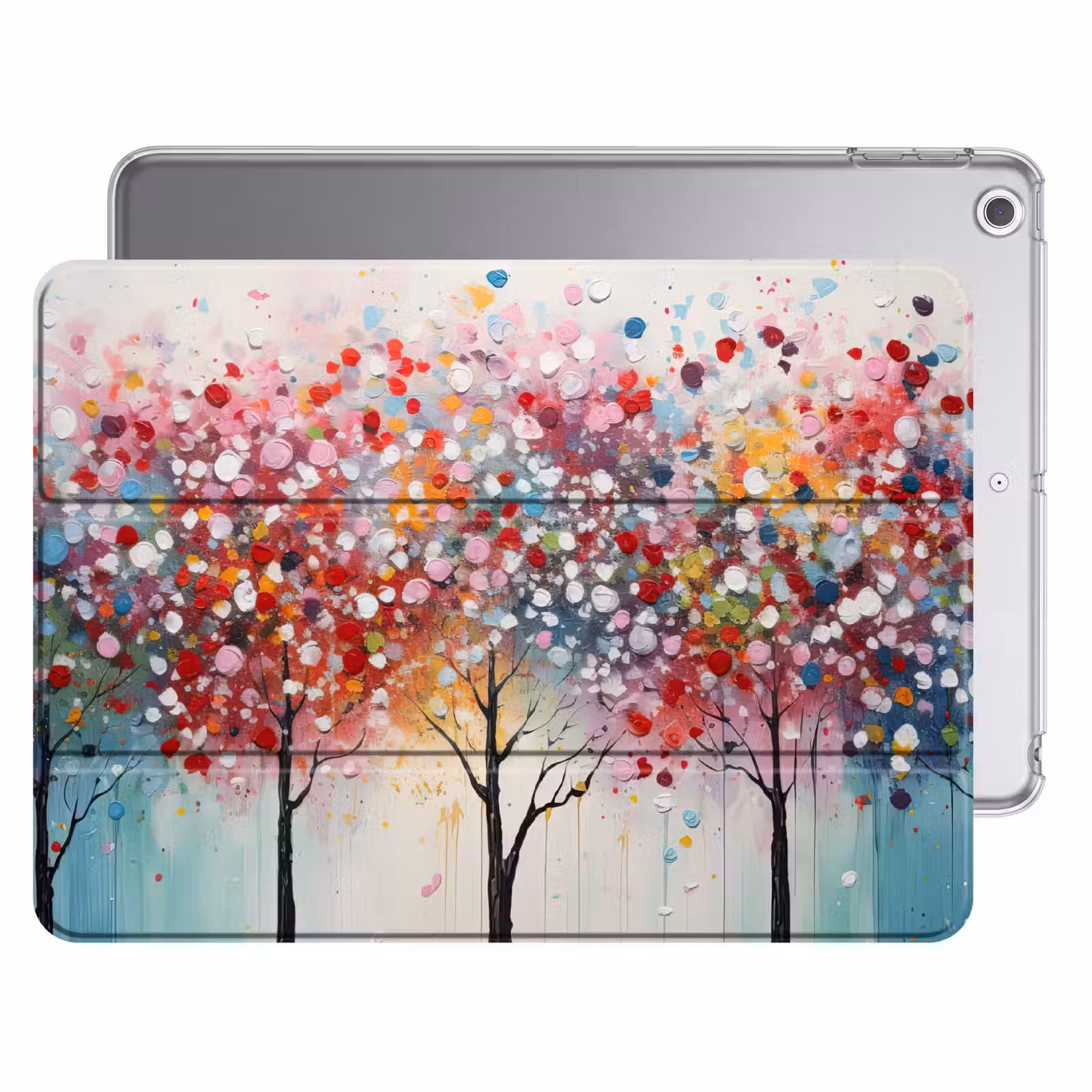 iPad hoes - Kunst - Bomen - Natuur - Acryl — 1