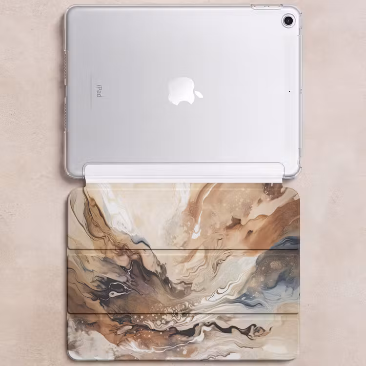 iPad hoes - Abstract - Kunst - Verf - Beige - Modern — 6