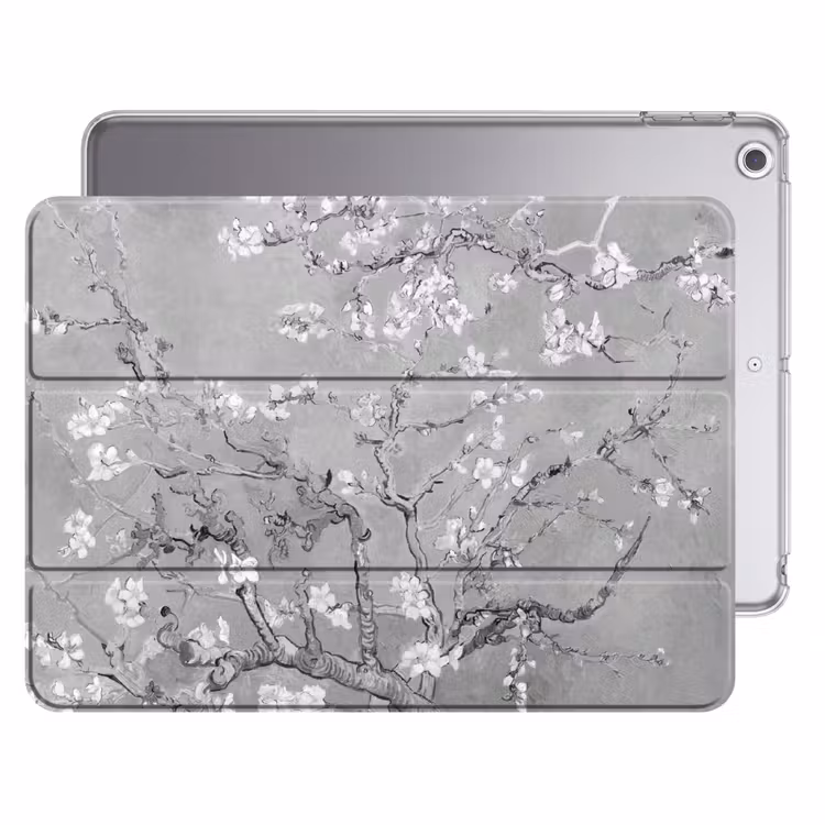 iPad hoes - Amandelbloesem - Kunst - Van Gogh - Grijs — 1